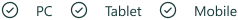 GIS on mobile and tablet